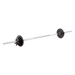 Sport-Thieme Langhantel-Set 27,5 Kg, Gummiert Oder Chrom